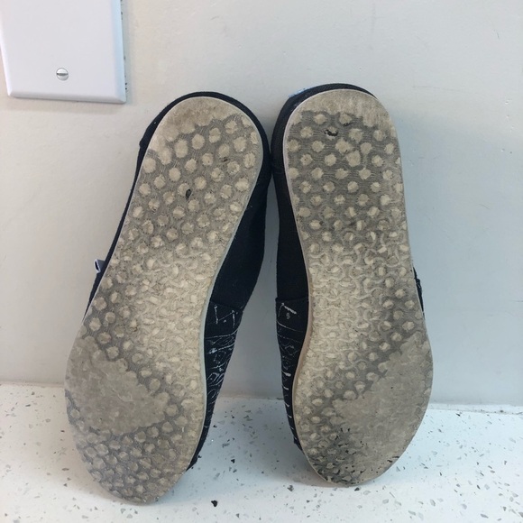 Toms womens black flats size 7 - Picture 7 of 8